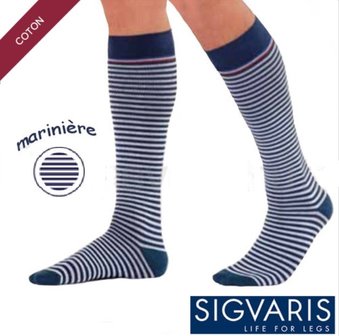 SIGVARIS MOTIFS MARINI&Egrave;RE HEREN AD - KNIEKOUS