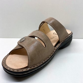 FINN COMFORT - Dames model, slipper, muiltje - Ventura-S, Kennedy, beige, maat 37