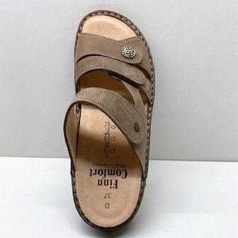 FINN COMFORT - Dames model, slipper, muiltje - Ventura-S, Kennedy, beige, maat 37