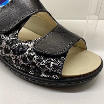 BELVIDA - .10.302.0 - SLIPPER MUILTJE - ZWART - MAAT 38