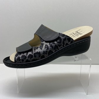 BELVIDA - .10.302.0 - SLIPPER MUILTJE - ZWART - MAAT 38