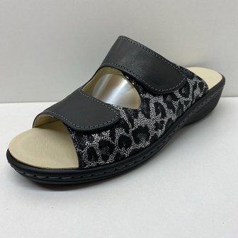 BELVIDA - .10.302.0 - SLIPPER MUILTJE - ZWART - MAAT 38