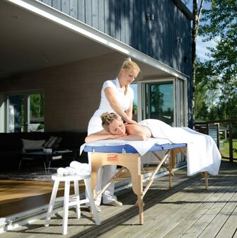 SISSEL MASSAGETAFEL BASIC 2-DELIG DRAAGBAAR