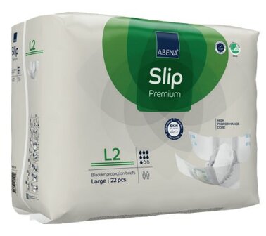 ABENA SLIP PREMIUM L2 - 3100ML - GROEN