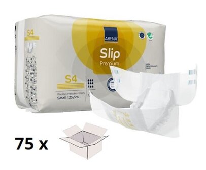 ABENA SLIP PREMIUM S4 - 2200ML - GEEL - KARTON