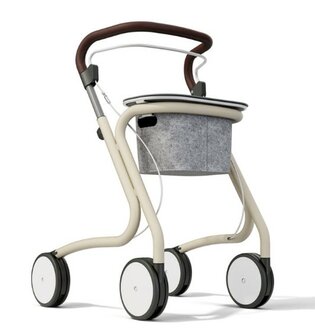 ROLLATOR ACRE SCANDINAVIAN BUTLER - SERVEERWAGEN