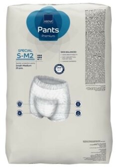 ABENA PANTS PREMIUM S/M2 - 1700ML - TURKOOIS - KARTON