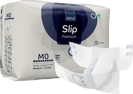 ABENA SLIP PREMIUM M0 - 1500ML - BLAUW - KARTON