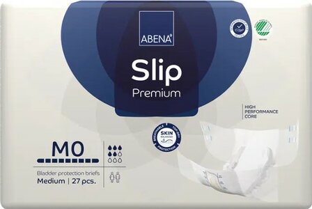 ABENA SLIP PREMIUM M0 - 1500ML - BLAUW - KARTON