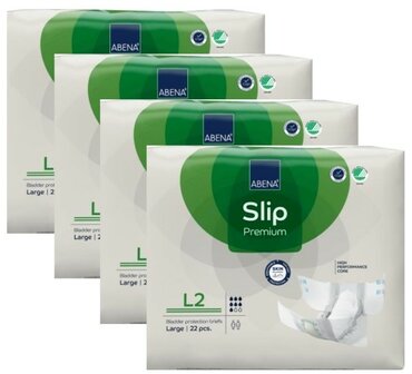 ABENA SLIP PREMIUM L2 - 3100ML - GROEN - KARTON