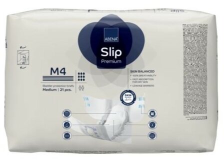 ABENA SLIP PREMIUM M4 - 3600ML - BLAUW - KARTON