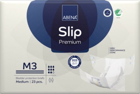 ABENA SLIP PREMIUM M3 - 3100ML - BLAUW - KARTON