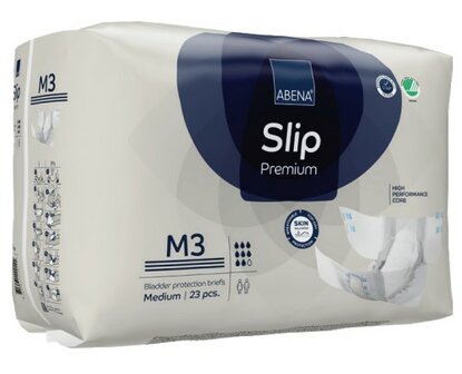 ABENA SLIP PREMIUM M3 - 3100ML - BLAUW - KARTON