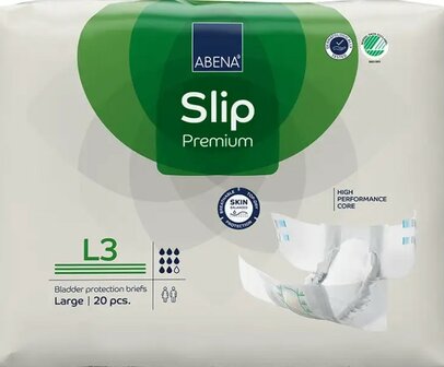 ABENA SLIP PREMIUM L3 - 3400ML - GROEN