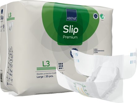 ABENA SLIP PREMIUM L3 - 3400ML - GROEN