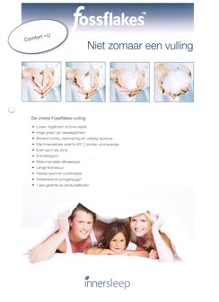 INNERSLEEP BOOMERANG KUSSEN flossflakes met sloop