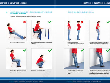 STEP BROCHURE: SDA - RUGKLACHTEN DOOR LOPEN, STAAN EN LIGGEN