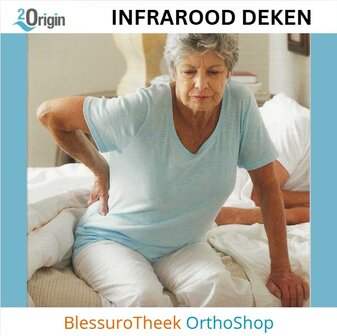 INFRAROOD DEKEN  2 ORIGIN - 44 x 80 cm