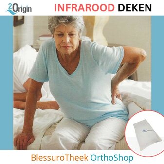 INFRAROOD DEKEN  2 ORIGIN - 44 x 80 cm