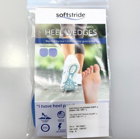 SOFTSOLE HEEL WEDGES (INLEGHAKKEN)