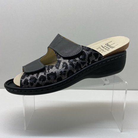 BELVIDA - .10.302.0 - SLIPPER MUILTJE - ZWART - MAAT 38