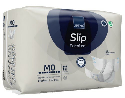 ABENA SLIP PREMIUM M0 - 1500ML - BLAUW - KARTON