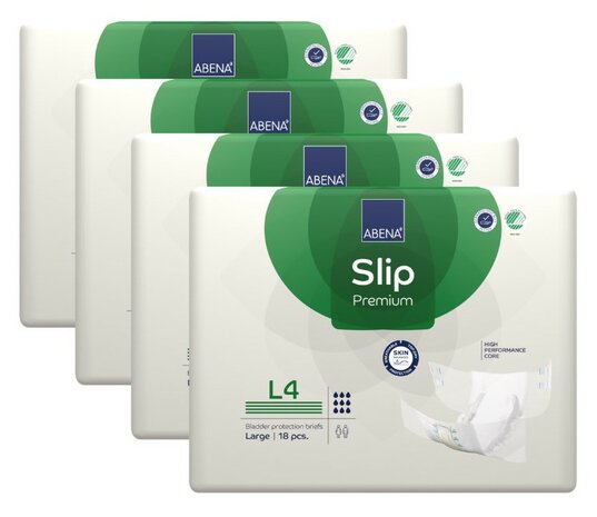 ABENA SLIP PREMIUM L4 - 4000ML - GROEN - KARTON