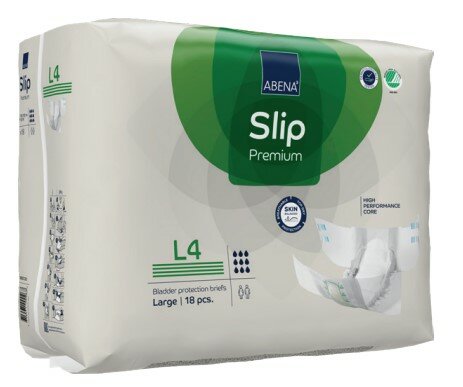 ABENA SLIP PREMIUM L4 - 4000ML - GROEN - KARTON