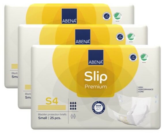 ABENA SLIP PREMIUM S4 - 2200ML - GEEL - KARTON