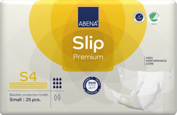 ABENA SLIP PREMIUM S4 - 2200ML - GEEL - KARTON