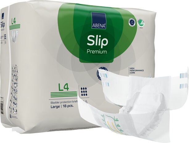 ABENA SLIP PREMIUM L4 - 4000ML - GROEN