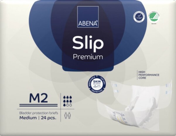 ABENA SLIP PREMIUM M2 - 2600ML - BLAUW