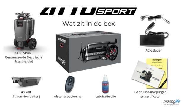 ATTO SPORT Mobility Scooter