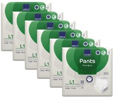 ABENA PANTS L1 - 1400ML - GROEN - KARTON