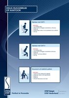STEPBOEK VEILIG RUGGEBRUIK OP KANTOOR